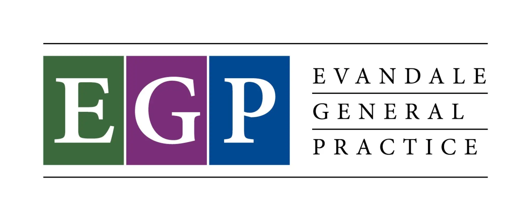 Evandale General Practice logo landscape colour